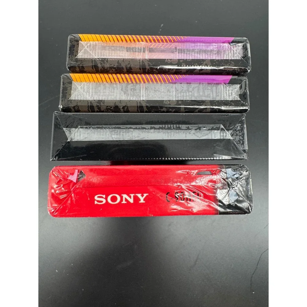 Sony HF 90 Fuji DR-I 90 RCA Hi-Fi Stereo Audio Cassette Tapes Sealed Lot of 4NOS